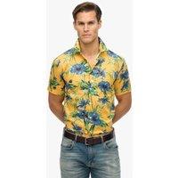 Cotton Blend Hawaiian Shirt