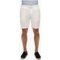 Superdry & Co Linen Rich Lightweight Shorts White