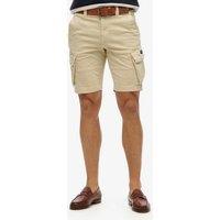 Superdry & Co Cotton Rich Core Cargo Shorts Beige