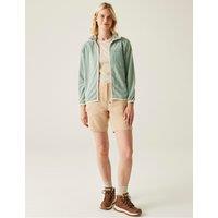 Lilana Zip Up Funnel Neck Fleece