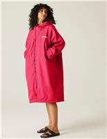 Waterproof Hooded Borg Lined Changing Robe