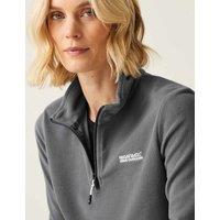 Regatta Sweethart Funnel Neck Half Zip Fleece Grey