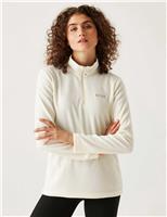 Sweethart Funnel Neck Half Zip Fleece