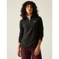 Sweethart Funnel Neck Half Zip Fleece
