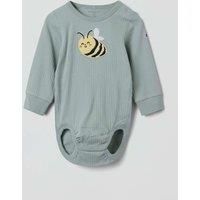 Cotton Rich Bee Applique Bodysuit (1-12 Mths)