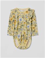 Floral Frill Bodysuit (1-12 Mths)