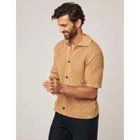 Pure Cotton Textured Shirt