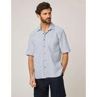Pure Cotton Striped Beach Shirt