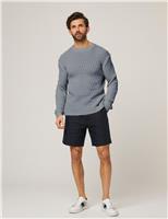 Pure Cotton Textured Jumper