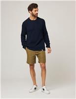 Pure Cotton Ribbed Jumper