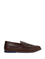 Leather Slip-On Loafers