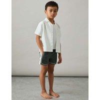 Contrast Side Stripe Swim Shorts (3-14 Yrs)