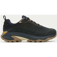 Merrell Moab Speed 2 Leather Waterproof Trainers Black Mix