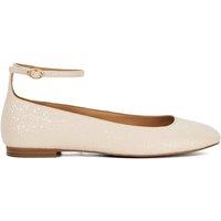 Patent Ankle Strap Flat Pumps