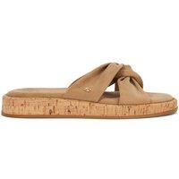 Suede Flat Sandals