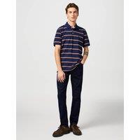 Pure Cotton Striped Polo Shirt