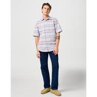 Pure Cotton Check Short Sleeve Shirt