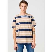 Pure Cotton Striped T-Shirt