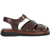 Leather Ankle Strap Fisherman Sandlas