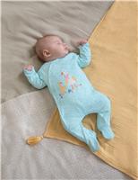 Pure Cotton Duck Sleepsuit (0-12 Mths)