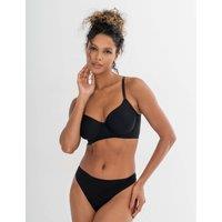 Pour Moi Geo Sculpt Wired T-Shirt Bra (B - G) Black