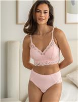 Love To Lounge Cotton Blend High Waisted Briefs