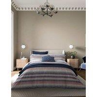 Bedeck of Belfast Cotton Rich Stafford Bedding Set Navy Mix