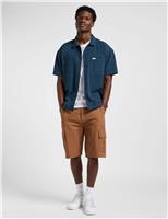 Lee Pure Cotton Cargo Shorts Brown