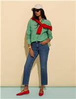 High Waisted Straight Leg Jeans