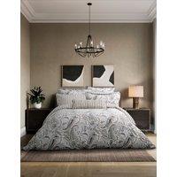 Bedeck of Belfast Pure Cotton Kotana Bedding Set Charcoal Mix