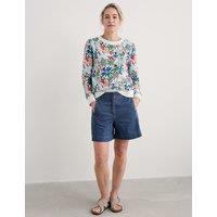 Pure Cotton Floral Sweatshirt