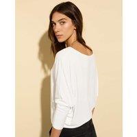 BAUKJEN V-Neck Relaxed Top White