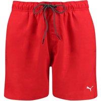Puma Sport Zip Pocket Swim Shorts Red