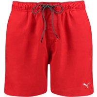 Puma Sport Zip Pocket Swim Shorts Red