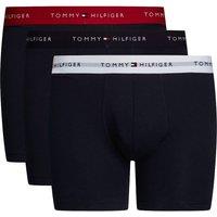 Tommy Hilfiger 3 Pack Signature Cotton Rich Boxers Navy Mix