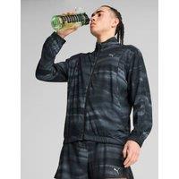 Run Velocity Printed Zip Up Sports Jacket