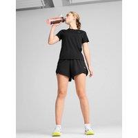 Puma Run Cloudspun Crew Neck Running T-Shirt Black