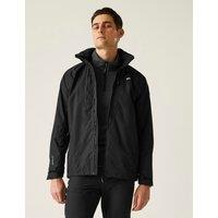 Regatta Calderdale VI Waterproof Hooded Jacket Black