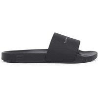 Tommy Hilfiger Logo Sliders Black