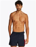 Tommy Hilfiger Side Flag Swim Shorts Navy