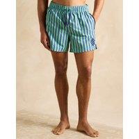 Striped Drawstring Swim Shorts