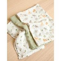 3pk Pure Cotton Safari Hooded Towels