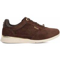 Suede Lace Up Hardware Detail Trainers