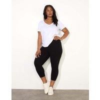 Live Unlimited London Cropped Leggings Black
