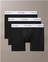 3pk Icon Cotton Stretch Boxers