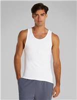 3 Pack Cotton Rich Sleeveless Vests