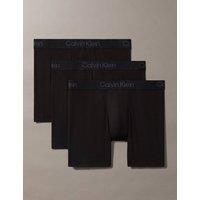 Calvin Klein 3 Pack Ultra Soft Modal Boxers Black