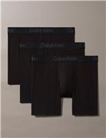 Calvin Klein 3 Pack Ultra Soft Modal Boxers Black