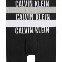 Calvin Klein 3 Pack Intense Power Cotton Rich Trunks Grey Mix