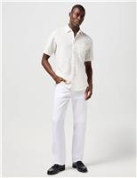 Straight Fit Pure Cotton Jeans